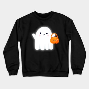 Cute Halloween Ghost Crewneck Sweatshirt